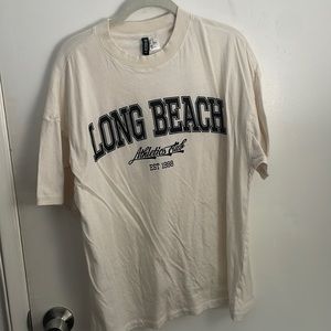 Long beach oversized shirt size Xs